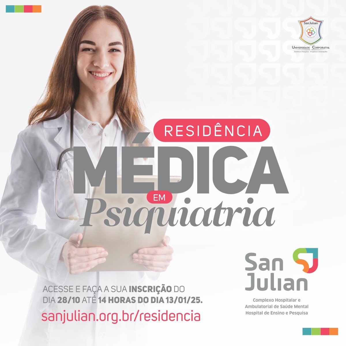 Inscrições Abertas para Residência Médica